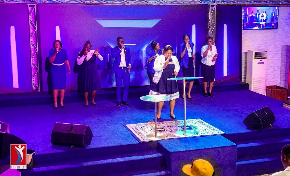Destiny Life Redemption Chapel interior - Enugu wedding hall